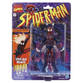 Hasbro G0785 Figura Spider-Man Unlimited Marvel Legends Serie Coleccionable - Articulada 15 cm - Marvel Comics Diseño Clásico