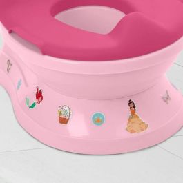 DISNEY BABY BRI17555 - Mini Inodoro Princesas con Reductor de Asiento 2 en 1 MySize, Orinal Extraíble Fácil de Limpiar