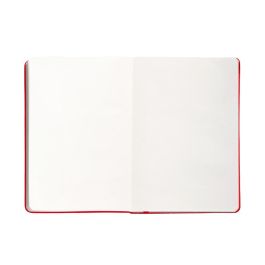 Cuaderno Con Gomilla Antartik Notes Tapa Dura A4 Hojas Lisas Rojo 100 Hojas 80 gr Fsc