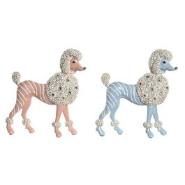 Figura Scandi DKD Home Decor Azul Rosa 8 x 27.5 x 25 cm (2 Unidades) Precio: 37.94999956. SKU: S3043307