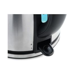 WMF 6130241104 Hervidor de Agua Stelio, 1.7 L, 2400 W, Acero Inoxidable y Negro