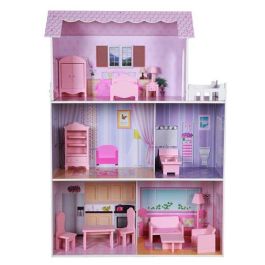 Casa de Muñecas Play & Learn 14 Piezas 80 x 112 x 31 cm Precio: 117.99000037. SKU: B19LVPDSPH