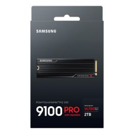 Samsung SSD 990 PRO con Heatsink 2TB M.2 PCIe 5.0 NVMe - Lectura 14700 MB/s, Escritura 13400 MB/s - MZ-VAP2T0 - Para PC Gaming