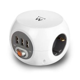 Regleta Enchufes Cubo Ewent EW3939 USB 5V 2A Blanco Precio: 22.68999986. SKU: B19GBVZDCZ