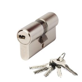 Cisa Cilindro 35x35mm Niquelado 1.0e300.13.0.1200.c5 con 6 Pitones y 5 Llaves