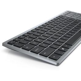 Dell Kb740 Teclado Inalámbrico RF y Bluetooth, Diseño QWERTY Nórdico, Colores Gris y Negro