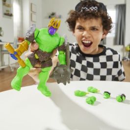Hasbro F9270 Figura Avengers Mixmashers Deluxe Hulk Marvel coleccionable, piezas combinables, 16 puntos conexión, 12 cm Hasbro F9270 Figura Avengers Mixmashers Deluxe Hulk Marvel coleccionable, piezas combinables, 16 puntos conexión, 12 cm