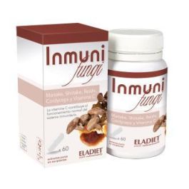 ELADIET Inmunofungi, Hongos Reishi Shiitake Maitake Cordyceps con Vitamina C, Apoyo Inmunitario, 60 Cápsulas Precio: 22.7900002. SKU: B12XMTKFXV