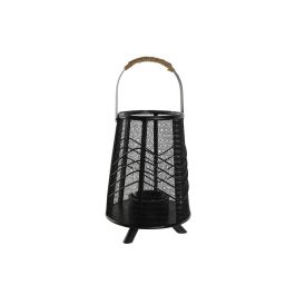 Portavelas Home ESPRIT Negro Metal 23 x 23 x 31,5 cm Precio: 24.89000008. SKU: B12LVN2B37