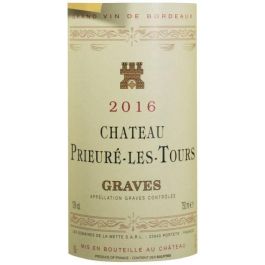 Château Prieuré Les Tours 2016 Graves - Vino tinto burdeos