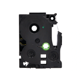 Q-connect TZE-631 Cinta Compatible Brother Etiquetadora, Amarillo-Negro, 12mm Ancho, 8m Largo