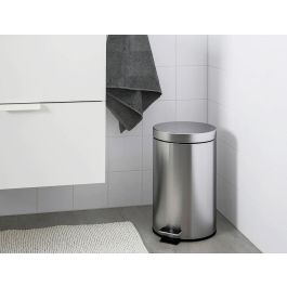 Confortime Cubo Basura Metal con Pedal 3 Litros 17 cm Ancho x 26 cm Alto x 24 cm Largo (6 Unidades)