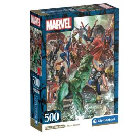 CLEMENTONI Puzzle Marvel 500 piezas Precio: 9.68999944. SKU: B1FNTCH7PX