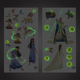 Redstring Pack de Vinilos de Pared Wish - Glow in the Dark, 42 Vinilos Removibles, PP12864WH