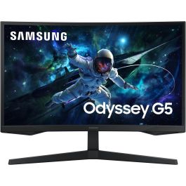 Samsung Monitor Gaming Odyssey G5 G55C S27CG554EU 27" QHD 1440p VA 165Hz 1ms HDR10 Curvo 1000R Negro