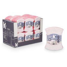 Arte Regal Set de 2 Estropajos para Baño Suave, Espuma de Poliuretano y Fibra, Rosa y Blanco, 15.5x12x1.7 cm (30 Unidades) Arte Regal Set de 2 Estropajos para Baño Suave, Espuma de Poliuretano y Fibra, Rosa y Blanco, 15.5x12x1.7 cm (30 Unidades)