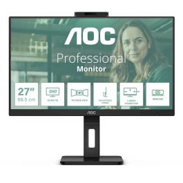 AOC Q27P3QW Monitor IPS 27" Quad HD 2560x1440 75Hz 4ms con Webcam y Micrófono integrados Negro Precio: 323.78999961. SKU: B1ET4MST3C
