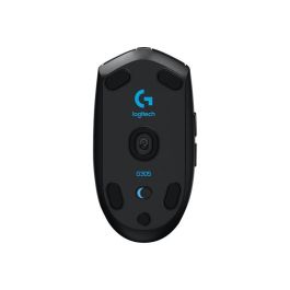 Logitech G305 Lightspeed Ratón Gaming Inalámbrico, Sensor HERO, Hasta 12000 DPI, 6 Botones Programables, 250h Batería, 99g, Negro