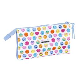 Safta Estuche Escolar Portatodo Triple Cremallera Reciclado Smiley World Joyful 120x220x30 mm Precio: 9.89000034. SKU: B13M72YY6H