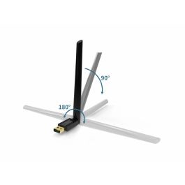 Conceptronic Adaptador Bluetooth 5.3 EDR USB Con Antena Externa 100M Hasta 5 dispositivos