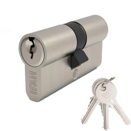 Ifam Cilindro Start STS3040 Níquel 30x40mm 700710 Cilíndro de serreta con perfil europeo 3 pitones de acero y 3 llaves de latón extruido Precio: 14.49999991. SKU: B14L2JE5K8