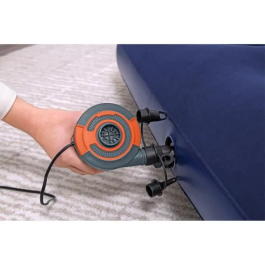 Bestway Colchón Inflable para Acampar 6941607343890 - 2 Plazas - 1.91m x 1.37m x 22cm