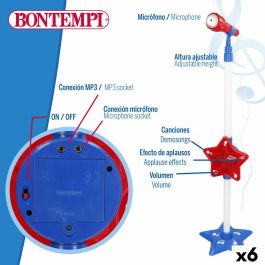Juguete Musical Bontempi 21 x 105 x 21 cm (6 Unidades)