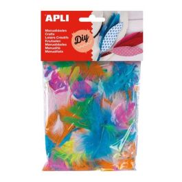 Apli Plumas Collage 14 gr - Colores Surtidos: Naranja, Amarillo, Azul, Rosa, Verde y Blanco Precio: 1.88999943. SKU: S8425435