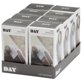 Day Máquina Quita-Pelusas Eléctrica Portátil para Ropa y Mantas con Depósito Extraíble y Mini-cepillo