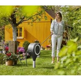 Gardena Enrollador de Manguera Automático RollUp S 15 m 11 mm Rebobinado Auto. Anti-Torsión Borde Blanco