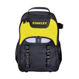 Stanley STST1-72335 Mochila Portaherramientas 15kg Nailon 600D, Compartimento Laptop, Divisor, Respaldo Acolchado