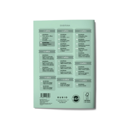 Rubio Cuaderno Caligrafía nº 08 15x213x155 mm