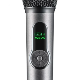 NGS SINGERSTARDUO Pack 2 Micrófonos Inalámbricos Vocales Dinámicos 2.4GHz con Receptor para Karaoke Eventos