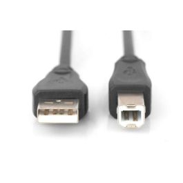 Digitus USB 2.0 connection cable, type A - B M/M, 1.8m, USB 2.0 conform, bl Digitus USB 2.0 connection cable, type A - B M/M, 1.8m, USB 2.0 conform, bl