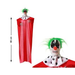 Disfraz de Payaso Rojo con Capa y Cabello Verde Neón - Ideal para Halloween y Fiestas de Terror Precio: 2.50000036. SKU: B123SC4YPK