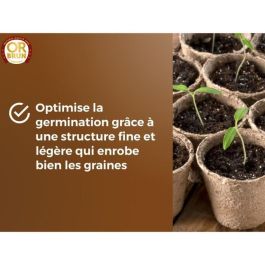 Tierra para Semillas - ORO MARRÓN - OBRTSEM6U - 6L - Mejora el Drenaje - Retención Óptima de Agua Tierra para Semillas - ORO MARRÓN - OBRTSEM6U - 6L - Mejora el Drenaje - Retención Óptima de Agua