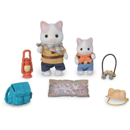 Sylvanian Families 5054131057636 Figuras Articuladas - Hijo y Bebé Gato Latte - Aventura en el Bosque Secreto Precio: 32.49999984. SKU: B1CMYDTE5Y