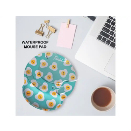 Wondee Alfombrilla de Ratón Ergonómica de Gel Antideslizante 250x230 mm con Reposamuñecas