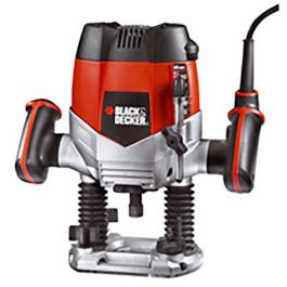 Black+Decker Kw1200Eka-Qs Fresadora Eléctrica 1200W con Profundidad de Inmersión de 55mm Precio: 108.49999941. SKU: B196DK9DTF