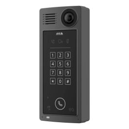 Axis A8207-VE MKII Panel exterior videoportero IP cámara 6MP, lente 1.56mm, IP66, teclado, lector RFID, audio bidireccional