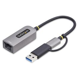 Cable USB Startech C21GA-USB-ETHERNET Gris