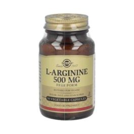 SOLGAR L-Arginina 500 mg, Aminoácido de Forma Libre para Metabolismo Muscular, Apto Veganos, 50 Cápsulas Vegetales Precio: 16.6899997. SKU: S0582103
