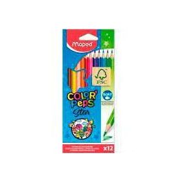 Maped Lápices De Colores Color´Peps Star Certificado Fsc C-Surtidos Estuche 12 Ud Precio: 2.50000036. SKU: B1CA6BHNMS