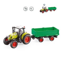 TACHAN Tractor con Remolque 1:16 de Fricción, Luces y Sonidos, Pilas Incluidas - Juguete Niños +3 Años Precio: 20.50000029. SKU: B1FX2436LN