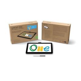Wacom One 12 Pantalla Interactiva 11.6" Full HD 99% sRGB USB-C para Principiantes Creativos con Lápiz Sensible a Presión e Inclinación