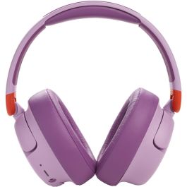JBL Harman JR 460 NC Auriculares Over-Ear Inalámbricos con Cancelación de Ruido para Niños en Rosa