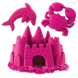Spin Master Kinetic Sand Arena Rosa 6047185 - Arena Mágica para Moldear y Crear, 907g