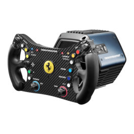 Thrustmaster THR3362934003395 Volante Ferrari 488 GT3 Wheel Add-On Negro y Rojo