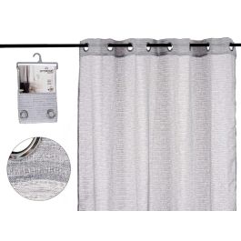 Cortina Visillo Gris Claro 140x260 cm - Giftdecor (6 Unidades) Precio: 64.79000055. SKU: B194TTJPK9