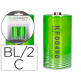 Q-connect Pilas Alcalinas Larga Duración Blister 2 Unidades Precio: 3.50000002. SKU: B1C2NTQBXA